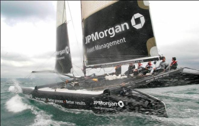 Another highlight of the 2007 Race was Dame Ellen MacArthur's J.P. Morgan-sponsored Ex40 taking Line Honours © Paul Wyeth / www.pwpictures.com http://www.pwpictures.com